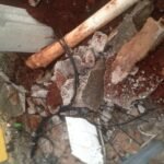 apos-troca-de-poste,-moradora-tem-calcada-destruida-em-sumare,-sp