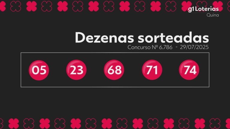 quina-hoje:-resultado-do-concurso-6786-e-numeros-sorteados