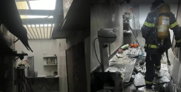 Vazamento de gás provoca explosão e incêndio em hamburgueria em Balsas