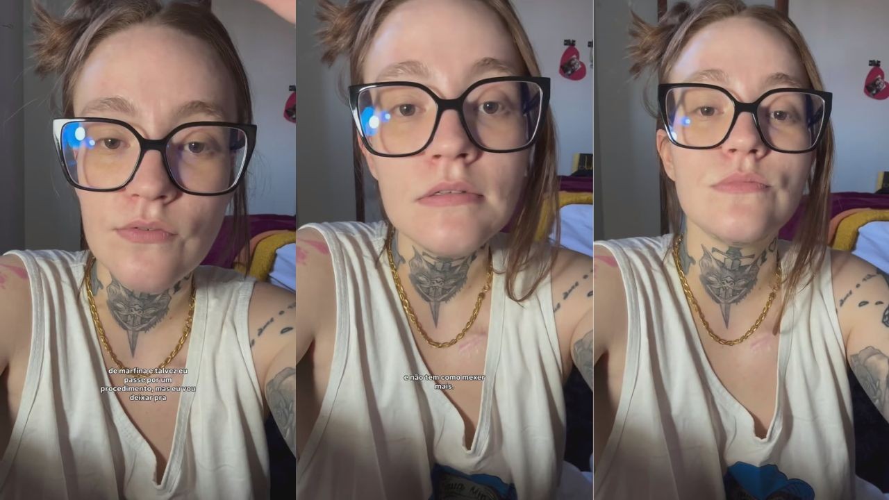 Sem novo tratamento, jovem com a 'pior dor do mundo' diz que será internada para recarregar bomba de analgésicos