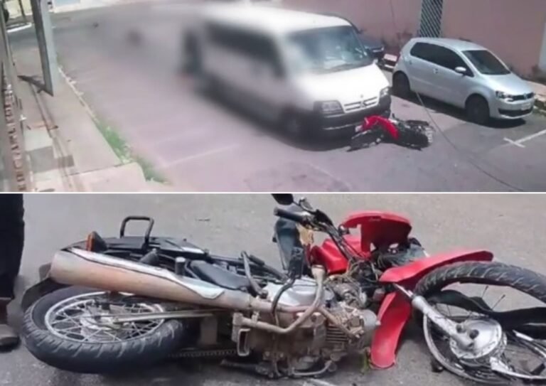 Motorista de van bate em moto e atropela ocupantes de propósito após discussão em Assu, diz polícia