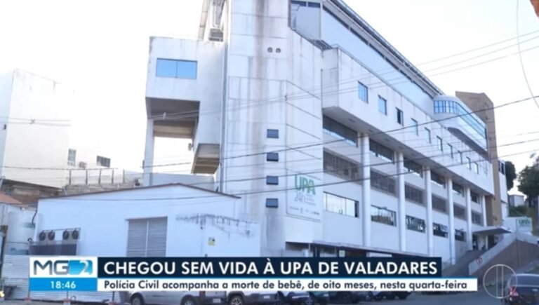 Bebê chega morto à UPA em Governador Valadares; caso é investigado pela polícia