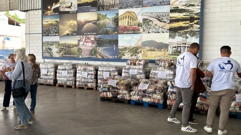 Instituições de Campos e São João da Barra recebem cerca de 900 toneladas de alimentos