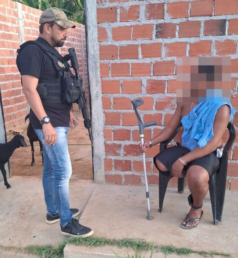 Condenado por homicídio é preso; homem havia perdido perna ao tentar assaltar pessoa armada