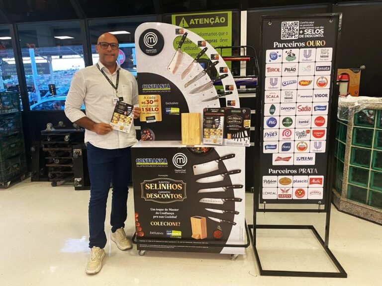 Confiança Supermercados volta com linha exclusiva de facas Masterchef para colecionar