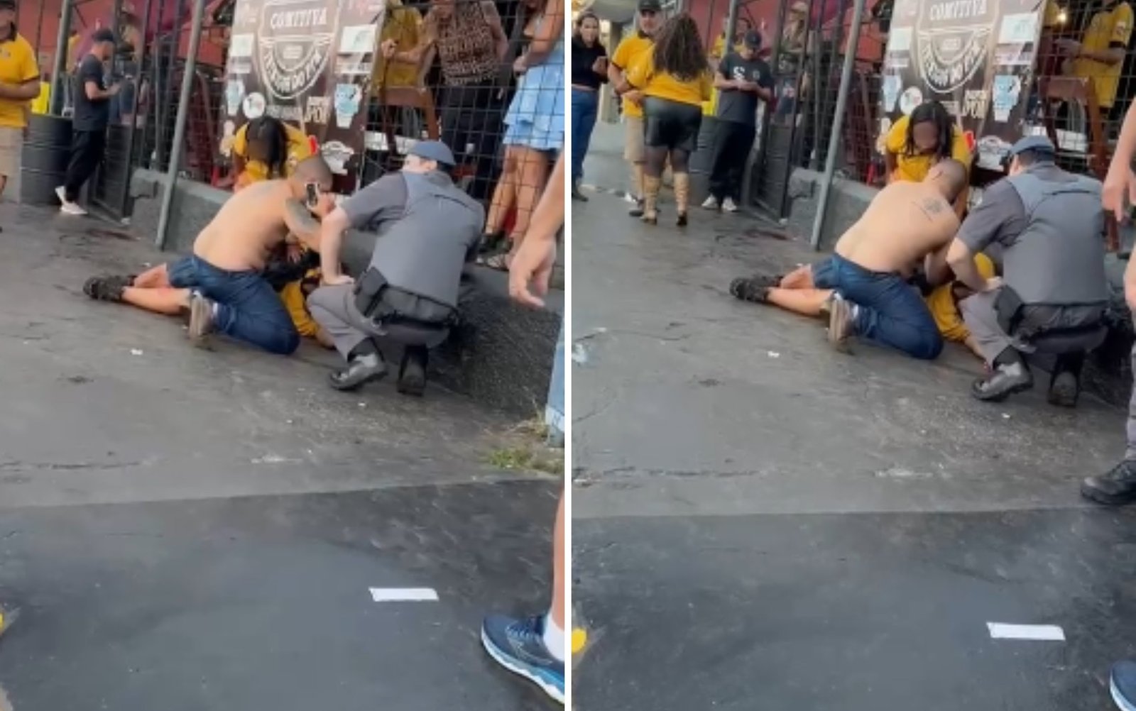 Sogro é preso após esfaquear genro durante briga após desfile da Festa do Leite de Batatais, SP