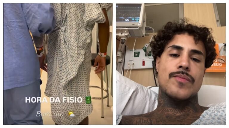 MC Livinho tem alta da UTI após sofrer acidente de moto, mas segue internado para recuperação