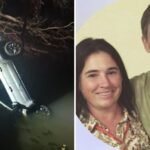 Casal morre voltando de festa de igreja após caminhonete cair de ponte e parar dentro de rio, no Paraná