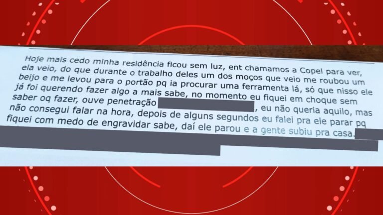 Mulher que ficou sem luz e acionou Copel foi estuprada por eletricista terceirizado no porão após ele pedir ferramentas, diz investigação