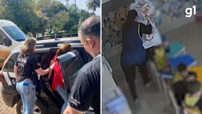Professora filmada agredindo aluno em escola no RS é indiciada por maus-tratos contra 4 crianças; uma delas perdeu um dos dentes