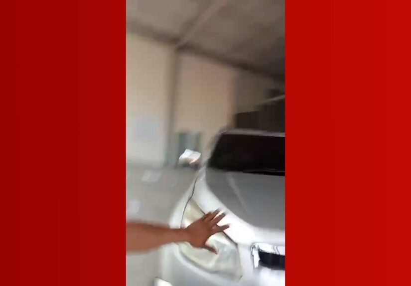 VÍDEO: Funcionário denuncia que foi atropelado duas vezes por empresário após cobrar pagamento em Manaus