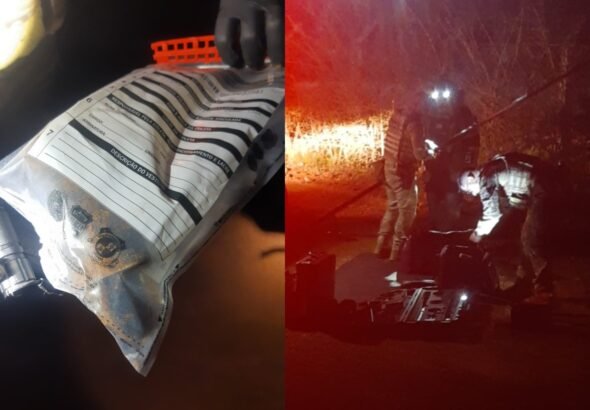 Granada encontrada às margens da BR-369 em Cascavel mobiliza esquadrão antibombas