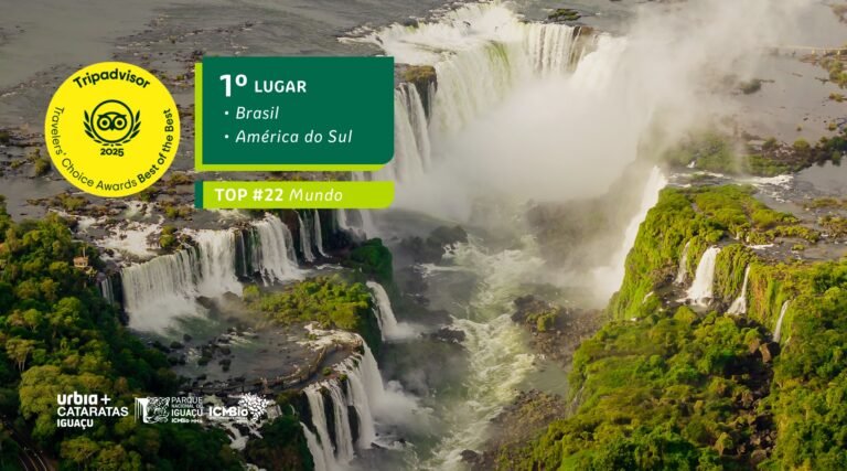 Cataratas do Iguaçu é eleita a melhor atração do Brasil e América Latina pelo Tripadvisor