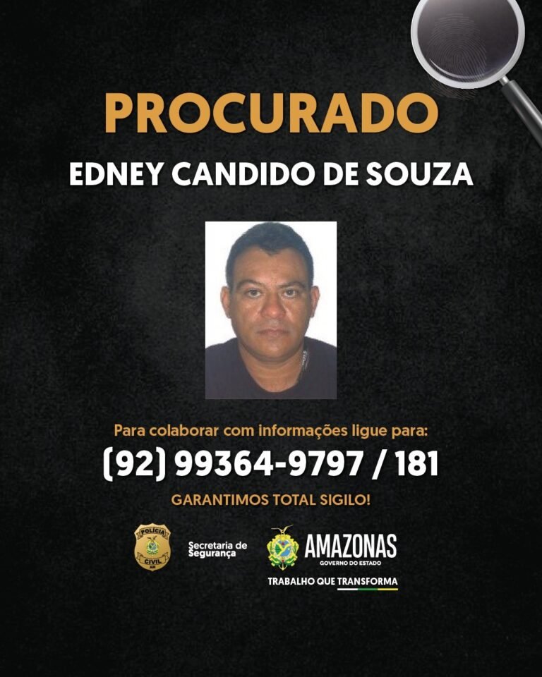 Policial militar que tentou matar ex-namorada após ciúmes está foragido, diz PC-AM