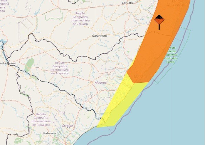 Chuvas continuam em 60 cidades de Alagoas, veja a lista completa