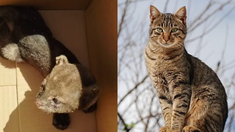 Entenda a diferença entre gato doméstico e silvestre, como o encontrado em União; saiba como agir ao encontrar animal