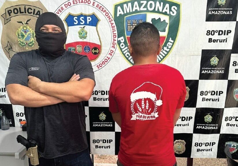 Homem é preso por suspeita de estupro contra criança de 8 anos no interior do AM
