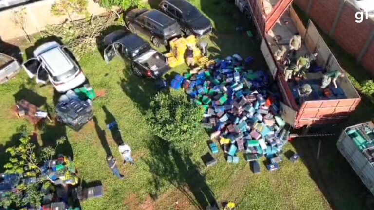 Dois dias de contagem, 19 veículos e um morto: veja os detalhes da apreensão de 89 toneladas de maconha, a maior em rodovias do Paraguai