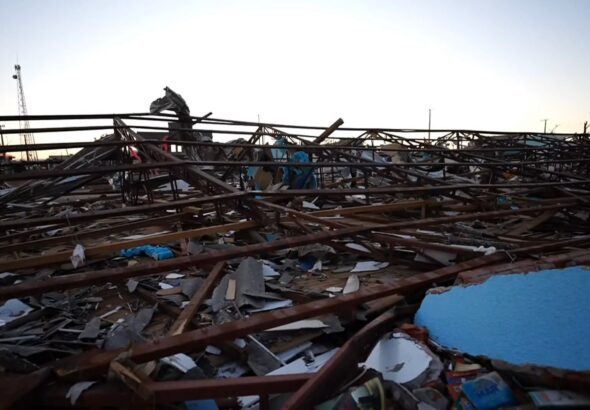 Após escolas serem destruídas por tornado, Governo do Paraná planeja reconstrução e retomada das aulas