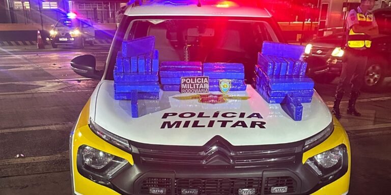 Casal é preso com 50 quilos de drogas em praça de pedágio da Rodovia Anhanguera em Nova Odessa