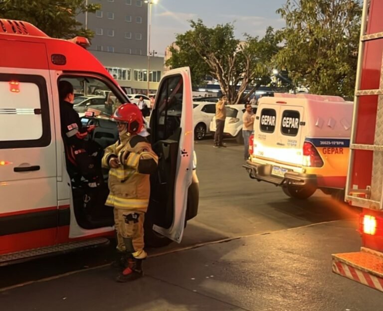 Comerciante é preso após tentar atear fogo em loja de shopping, em Montes Claros