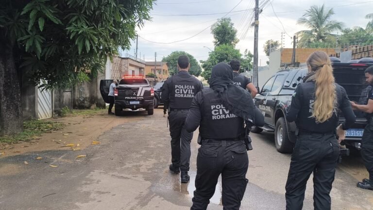Operação contra tráfico interestadual de drogas e crime organizado em RR mira 28 suspeitos