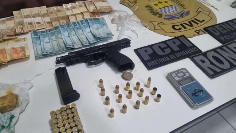 Homem suspeito de três homicídios é preso em Teresina